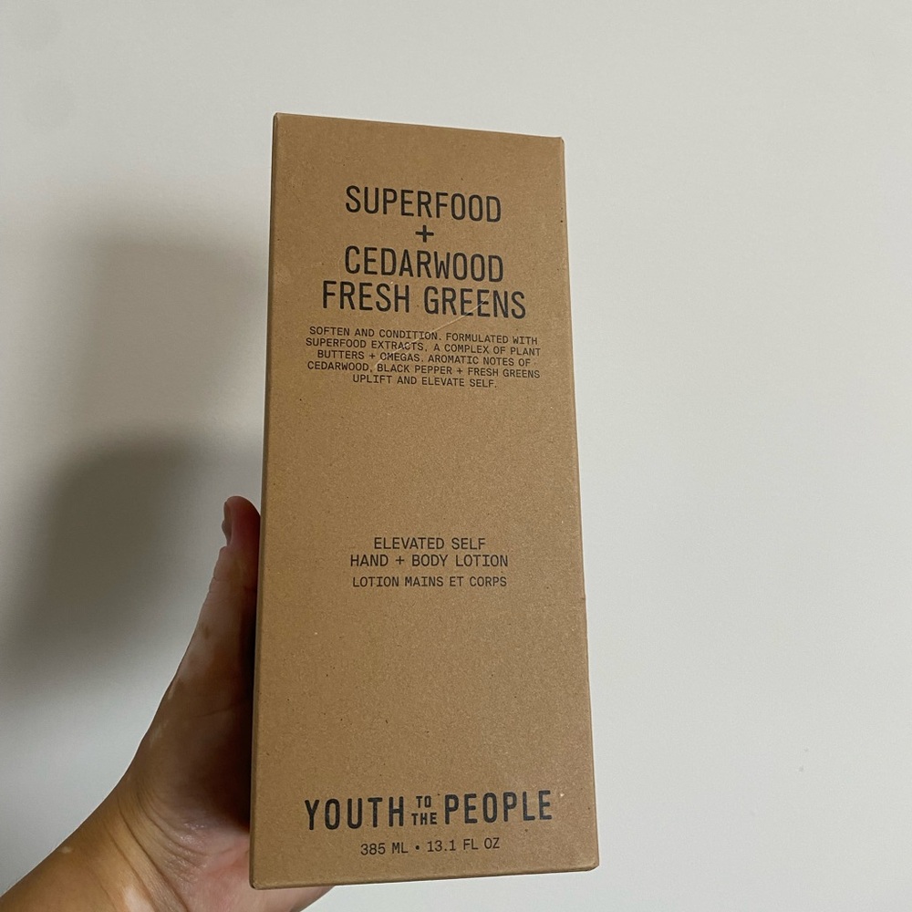 NEW IN BOX YOUTH TO THE PEOPLE BODY MOISTURIZER